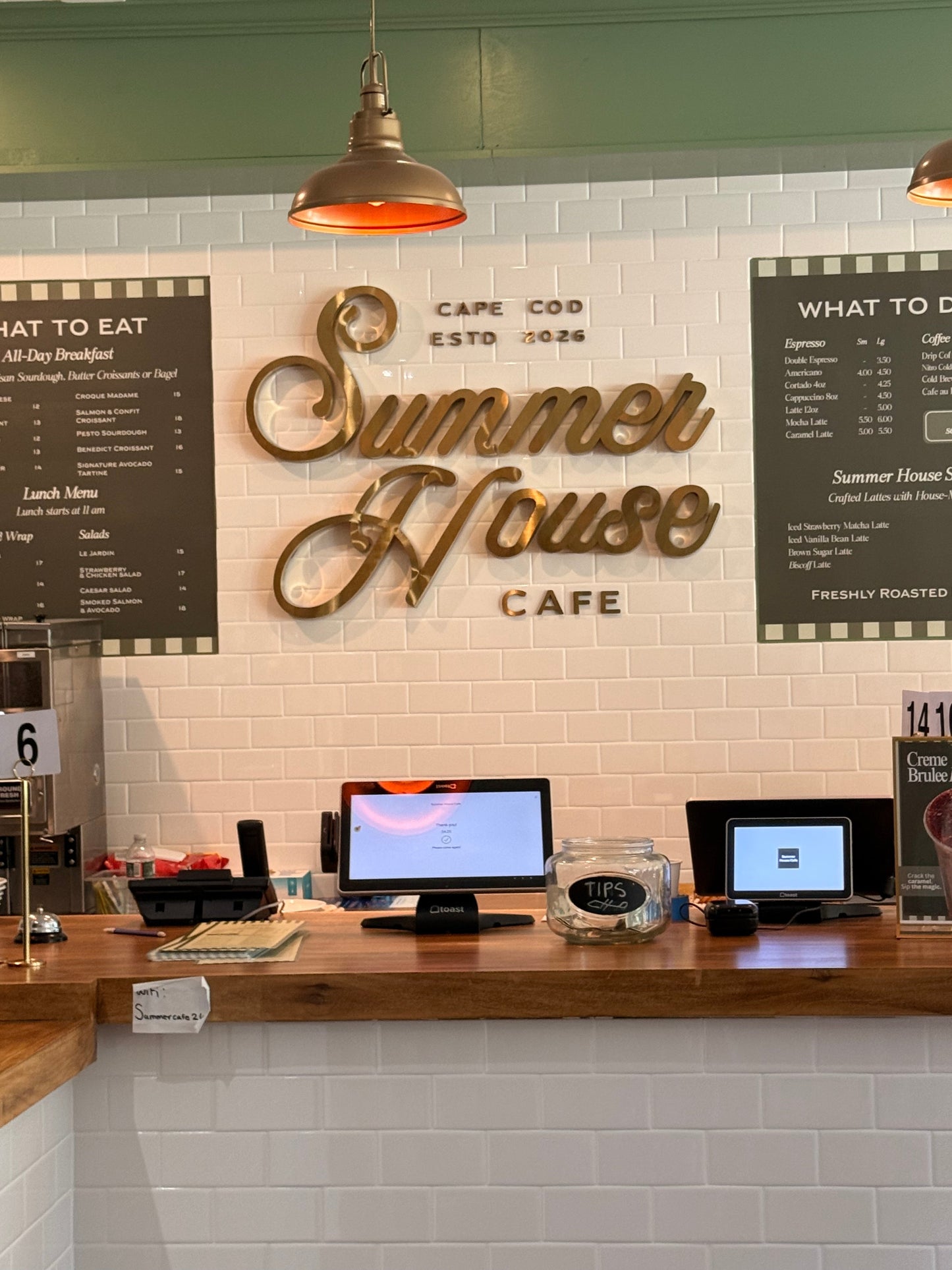 Summer House Café Brings a Fresh Design Perspective to Cape Cod