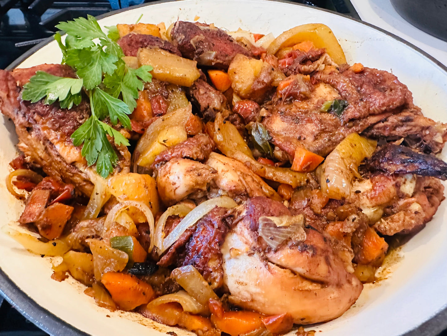 Sunday Chicken- A nostalgic braised chicken recipe by Seaka's Kitchen